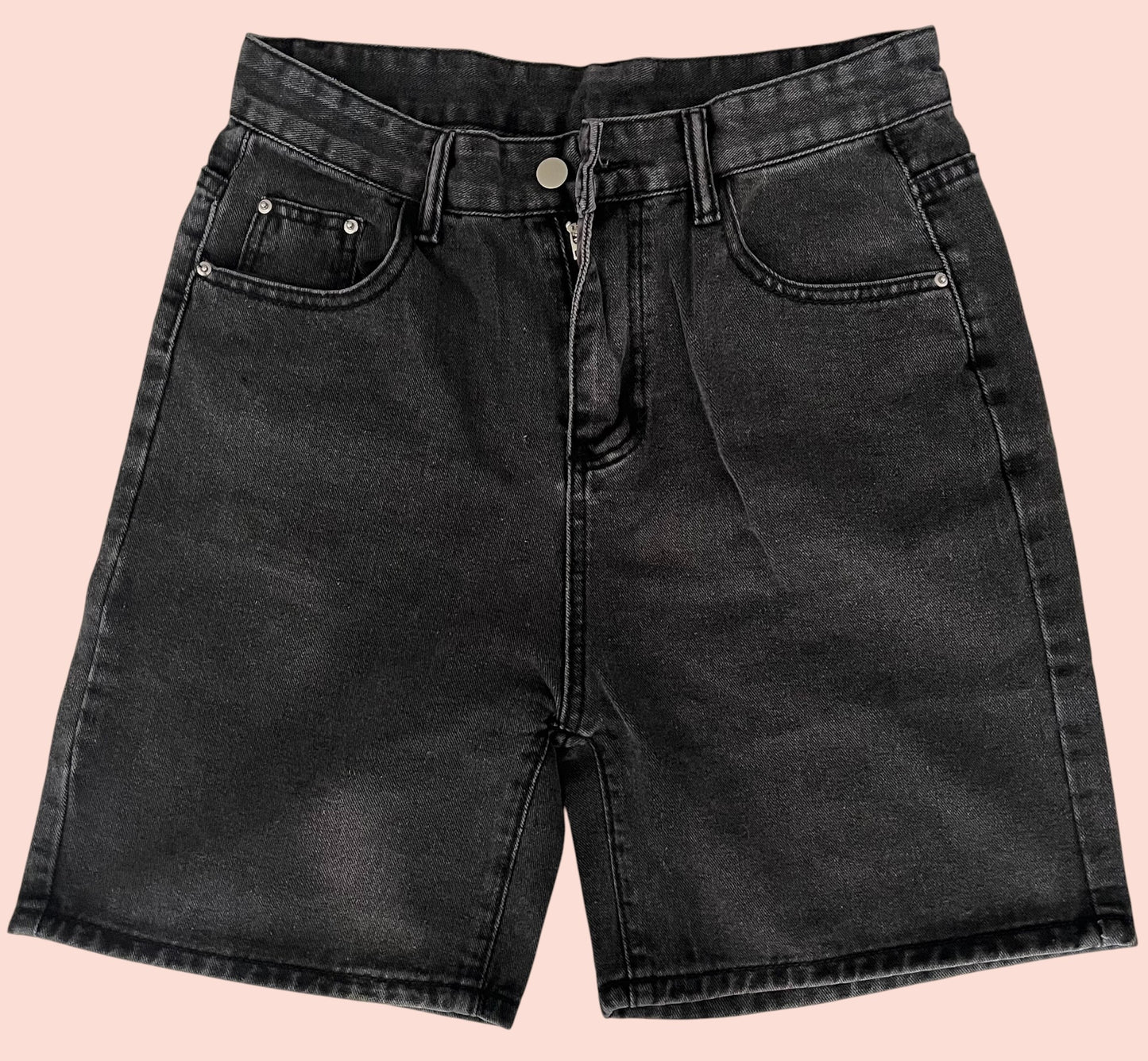 Bermuda jean noir (édition limité)