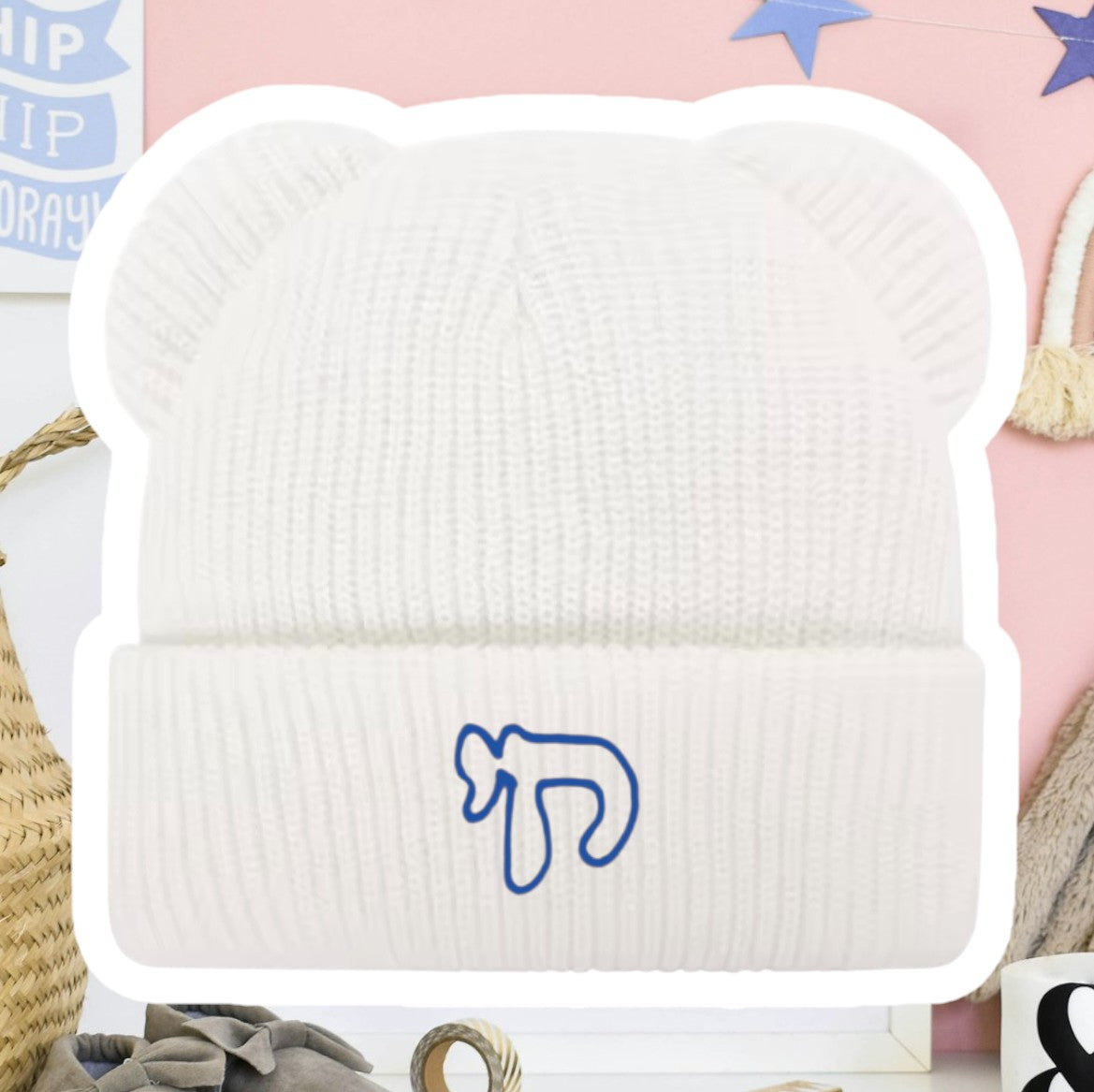 Bonnet à oreilles pour bébé