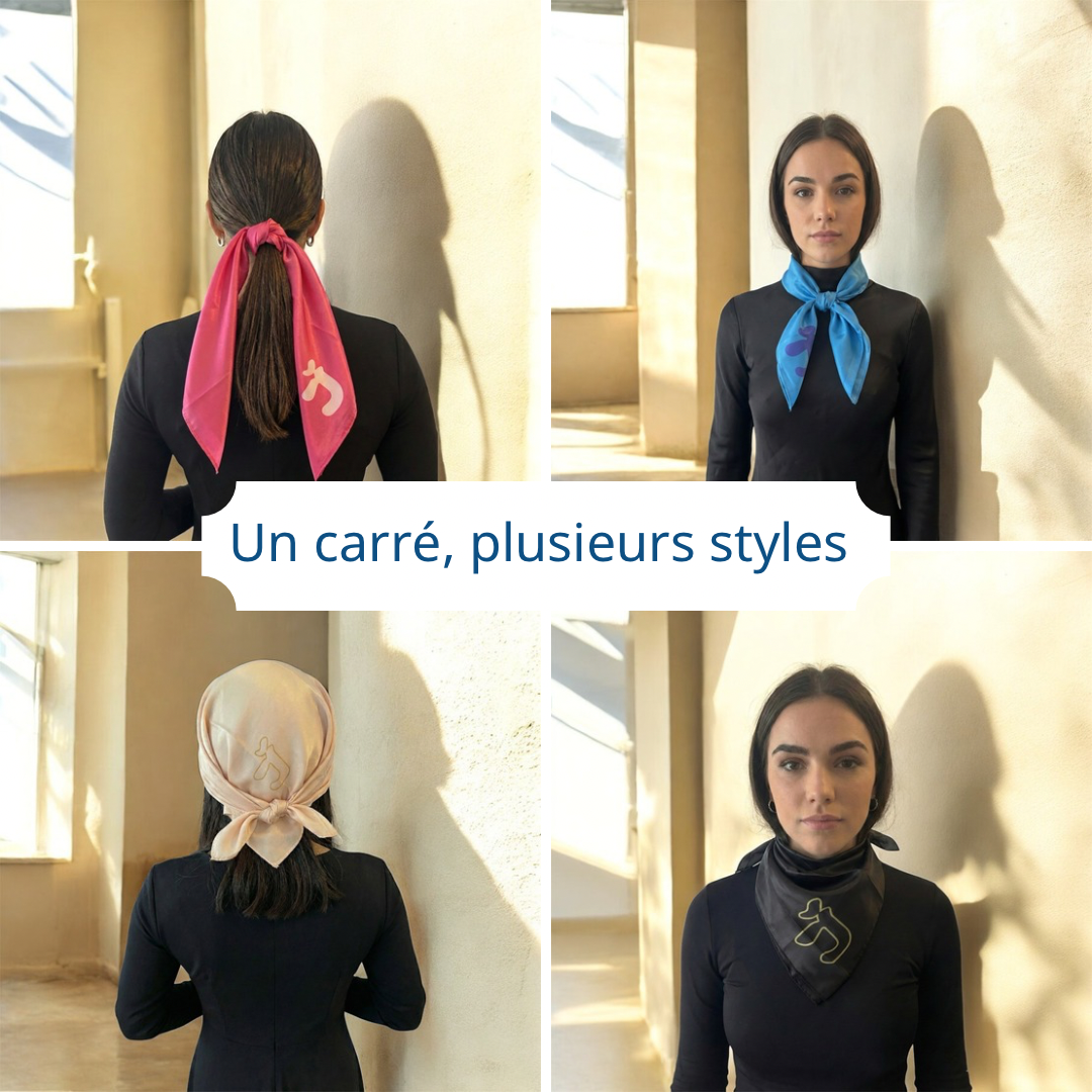 Foulard satiné