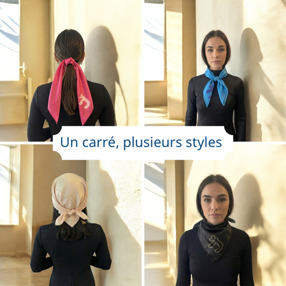 Foulard satiné