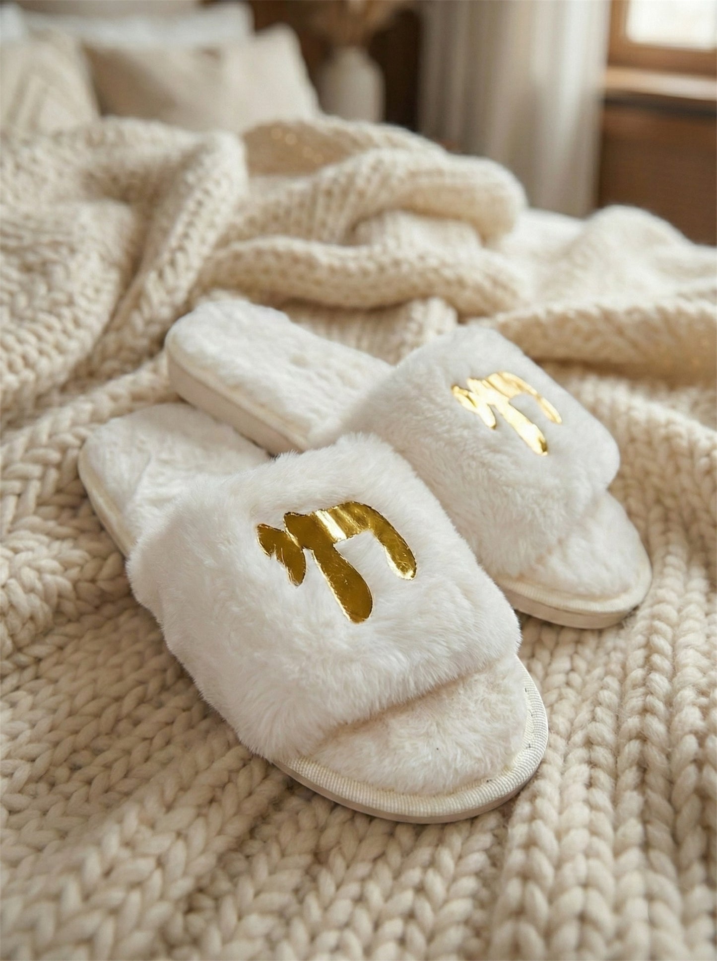 Chaussons fourrés