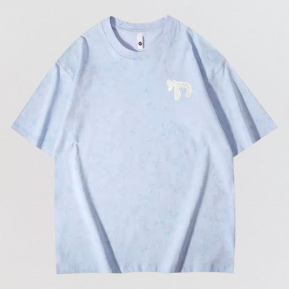 T-shirt marbré unisexe